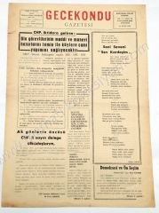 Gecekondu gazetesi, 21 Eylül 1973, Sayı:28 - Efemera