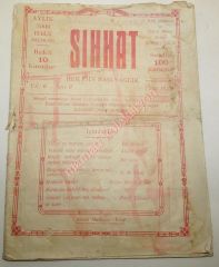 SIHHAT her işin başı sağlık, Aylık Sıhhi Halk mecmuası - 1929 - Kitap
