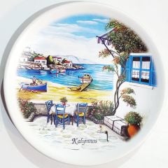 Kalymnos - Hatıra tabak