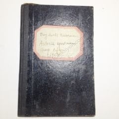 Mukbil Karaorman - Astoria Apartmanı Hesap defteri  45 - Efemera