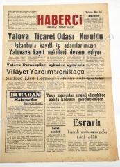Haberci tarafsız siyasi gazete, 10 Şubat 1968 Yalova - Efemera