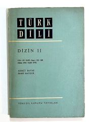 Türk Dili Dergisi Dizin 2 Sayı:121-240 / 1961-1971 - Dergi