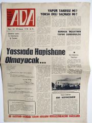 Ada Gazetesi 1979 Sayı:10 - Eski Gazete