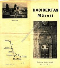 HacıBektaş müzesi Yayın No:1 - Broşür - Efemera