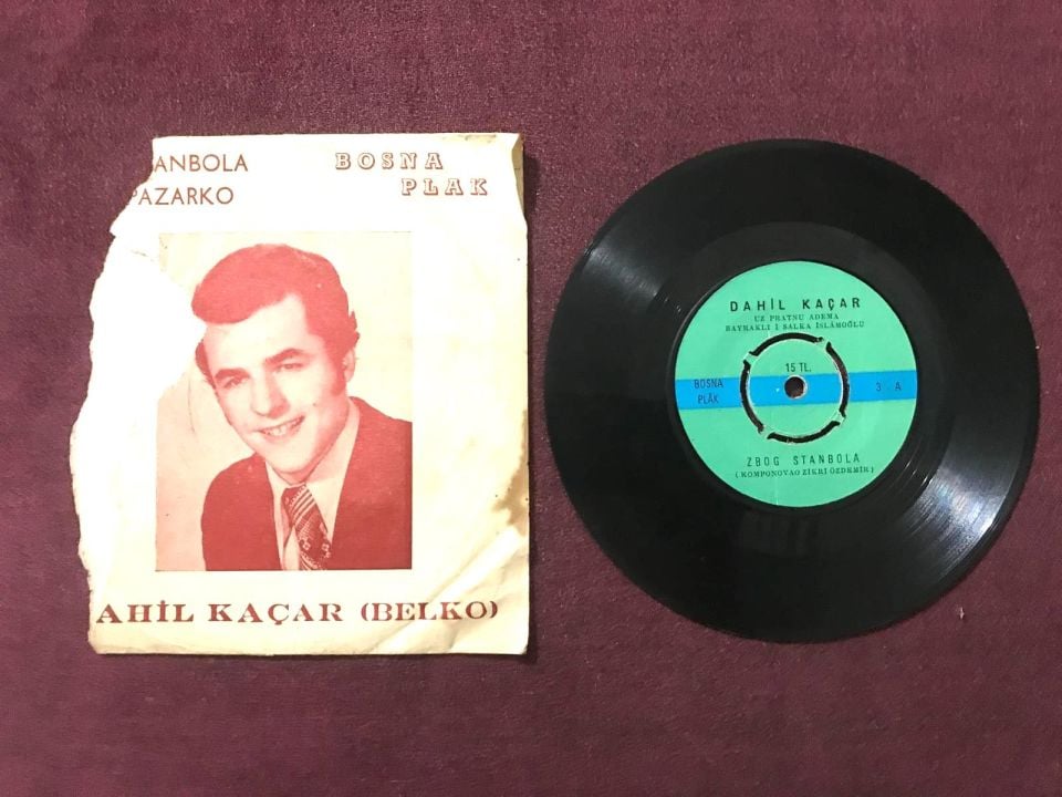 Novo pazarko - Zbog stanbola - Dahil KAÇAR / 45'lik plak