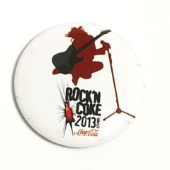 Coca Cola - Rock' Coke 2013 İstanbul / Rozet 1