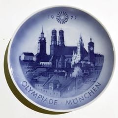 1972 Olympiade München - Münih Olimpiyatları, hatıra tabak