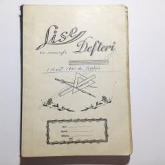 Ev Masrafı - Lise defteri  49 - Efemera