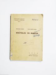 Mistiklik ve  Mantık / Yusuf Şerif KILIÇEL - Kitap