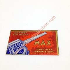 Export Solingen - Max original Krupp stahl - jilet Eski Jilet