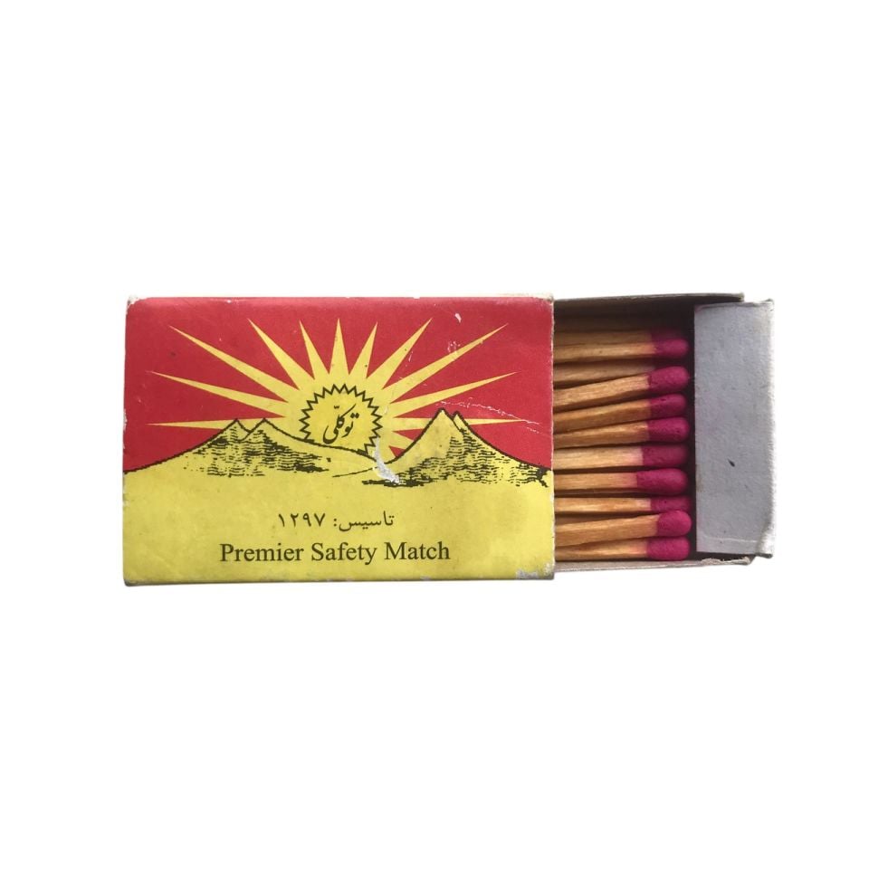 تاسیس: ۱۲۹۷  Premier Safety Match - İran / Eski Kibrit