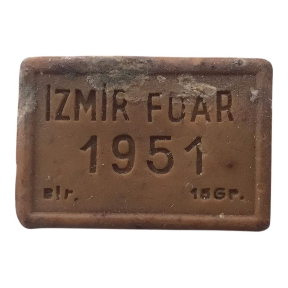 Puro Sabunları - İzmir Fuarı 1951 Promosyon sabun / Haliyle