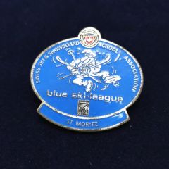 Swiss ski & snowboard school association - Blue ski-league / Rozet