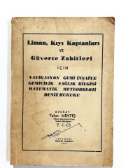 Liman Kıyı Kaptanları ve Güverte Zabitleri - Kitap