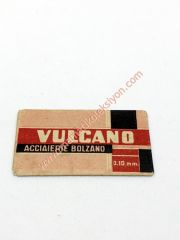 Vulcano Acciaireie Bolzano blade- jilet Eski Jilet