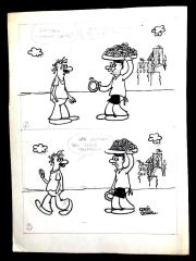 Cengiz YÜZSEVER - 17x23 Orijinal çizim. karikatür