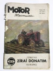 Motor Mecmuası - Türkiye Zirai Donatım Kurumu / Temmuz 1955