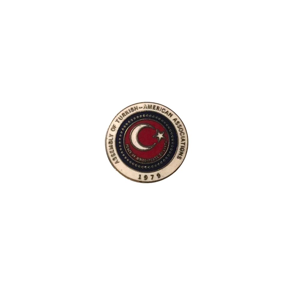 Assembly of Turkish American Associations 1979 - Eski rozet