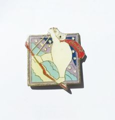 Coca Cola / Kayak yapan kutup ayısı - Rozet