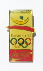 Coca Cola / Barcelona 92 Olympiad - Barselona Olimpiyatları / Rozet