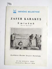 Zafer Karakuş: Eminönü ''Kara Kalem'' Açıkhava Resim Sergisi Kataloğu / Kitap