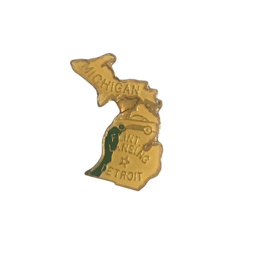 Michigan, Flint Lansing, Detroit - Eski rozet