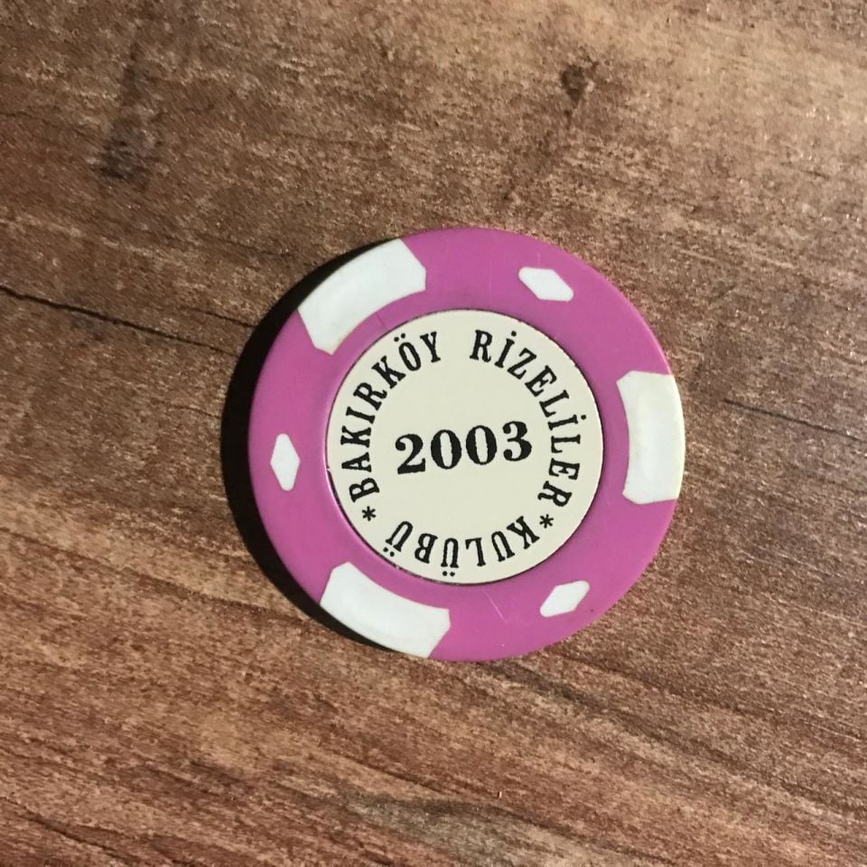 RİZELİLER KULÜBÜ BAKIRKÖY 2003 - Jeton