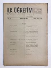 İlk Öğretim Dergisi Sayı:235-236 / 1947 - Dergi