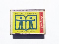 1972- Uluslararası kitap yılı / Herkes için kitap - Kibrit