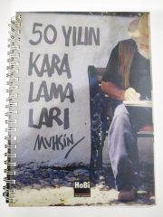 50 Yılın karalamaları - Muhsin KUT / imzalı kitap