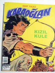 Kızıl Kule / Sayı: 34 - Karaoğlan / Çizgi Roman