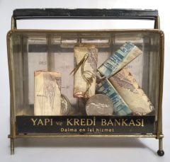 Yapı ve Kredi Bankası Şeffaf Kumbara