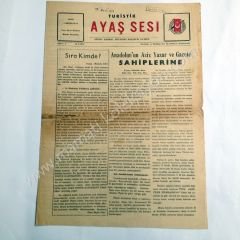 Turistik Ayaş Sesi, 16 Mart 1972, Sayı:1 - Efemera