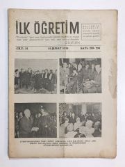 İlk Öğretim Dergisi Sayı:289-290 / 1950 - Dergi
