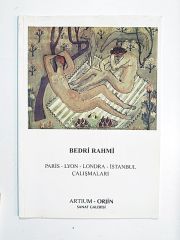 Bedri RAHMİ Artium sanat galerisi katalog - Kitap