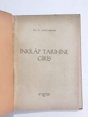 İnkilap Tarihine Giriş / Yavuz ABADAN - Kitap