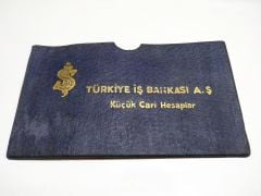 Türkiye İş Bankası / Hesap cüzdan kabı - Efemera