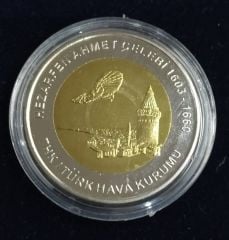 Hezarfen Ahmet Çelebi 1. Dünya hava Oyunları - Hatıra Para