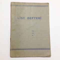 Lise defteri  1 - Efemera