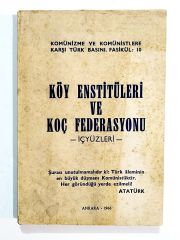 Köy Enstitüleri Ve Koç Federasyonu - Kitap
