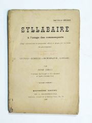 Syllabaire a l'usage des commençants / Fethi İSMAİL - Kitap
