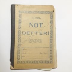 Güzel Not defteri  4 - Efemera