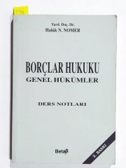 Borçlar Hukuku genel hükümler / Haluk N. NOMER - Kitap