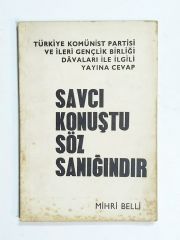 Türkiye Komünist Partisi ve İleri Gençlik Birliği davaları ile ilgili yayına cevap