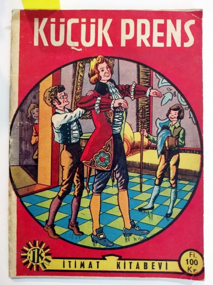 Küçük Prens / İtimat Kitabevi  - Doğruluk Kitabevi KARAİSALI Hasan KABAEL, kaşeli
