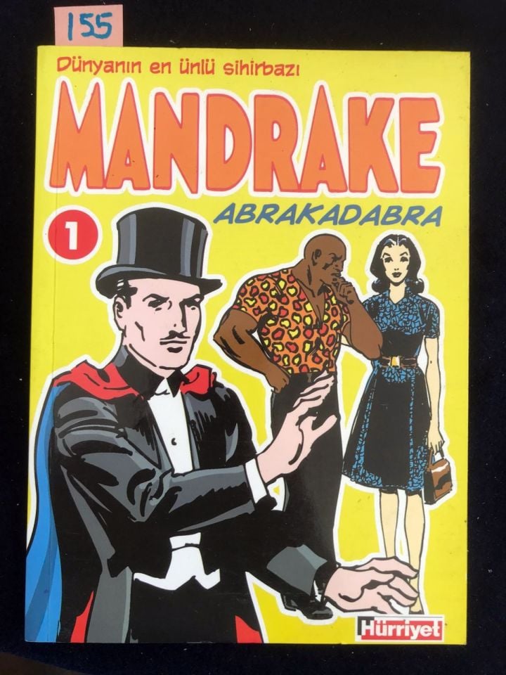 Mandrake / Abrakadabra - Sayı;1 - Hürriyet yayınları / Çizgi Roman