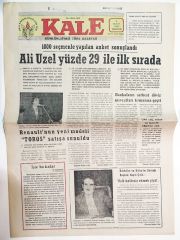 Kale gazetesi 6 Şubat 1989 / Halk kalitesiz ekmek yiyor - Gazete