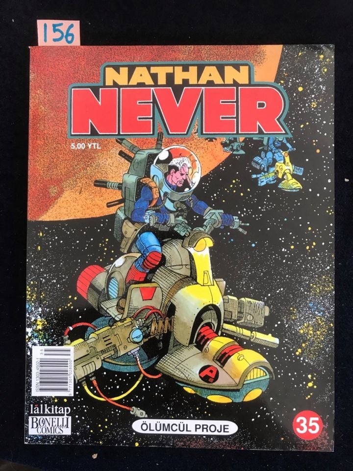 Nathan Never - Lal kitap / Sayı:35 - Çizgi Roman