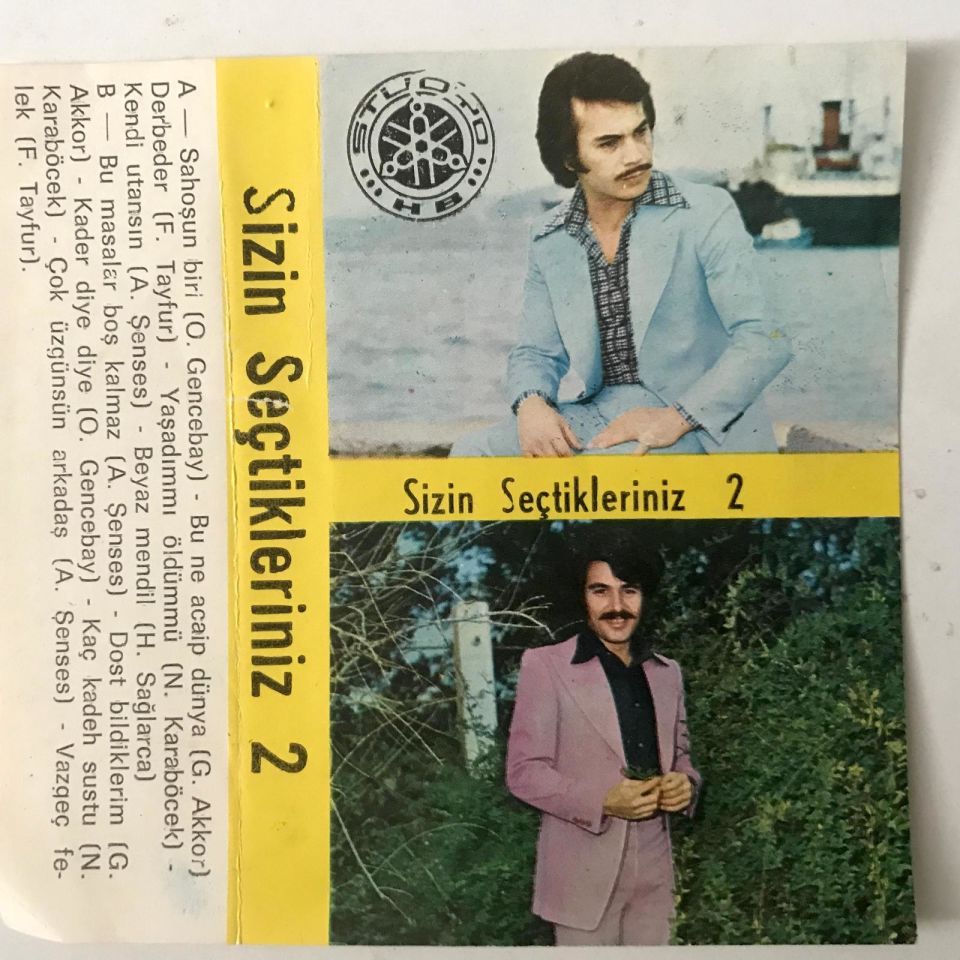 Sizin seçtikleriniz / Orhan GENCEBAY - Ferdi TAYFUR - Kartonet / Kaset değildir, sadece kartonettir.
