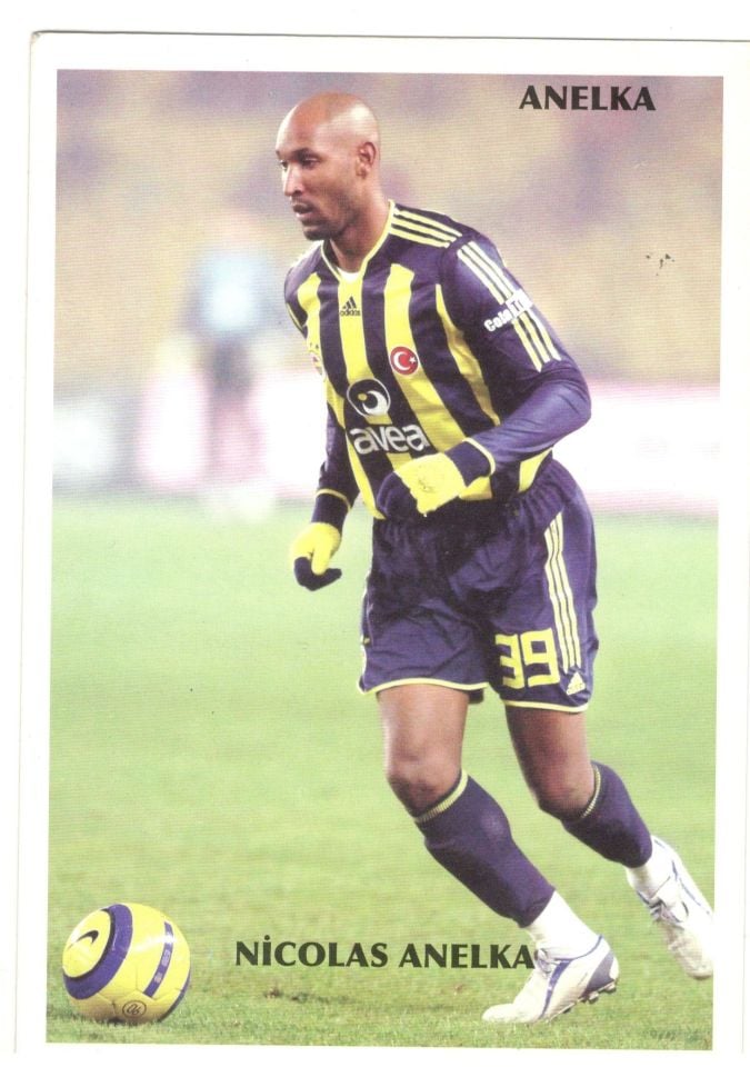 Nicolas Anelka / Fenerbahçe Futbolcu Kartları - 4